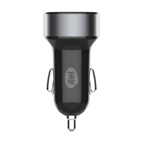 itel ICC-101 Car Charger 12W | 2.4A Fast USB-A Charging with Micro USB Cable