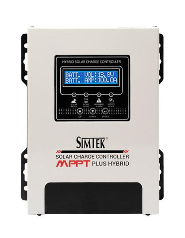 Simtek 70A MPPT with DC load and Settings 2024 Model 120V PV