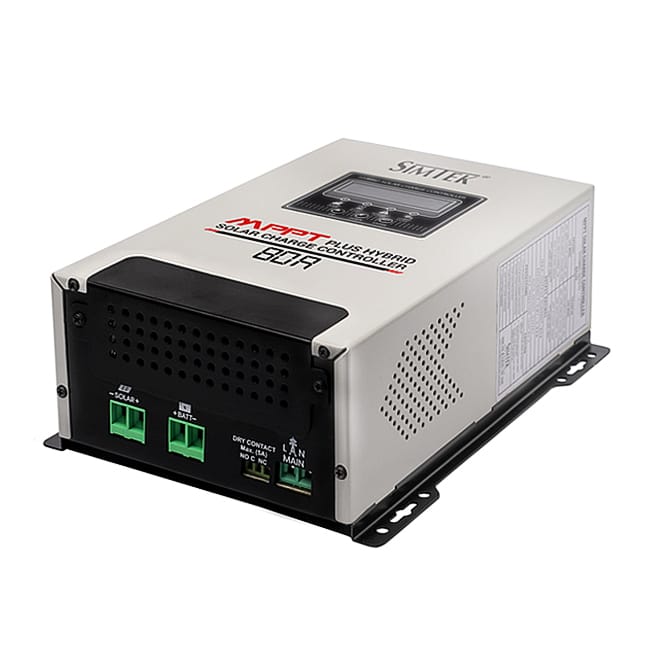 SIMTEK Hybrid MPPT Solar Charge Controller 80A wirh DC load Auto detection 12V/24V
