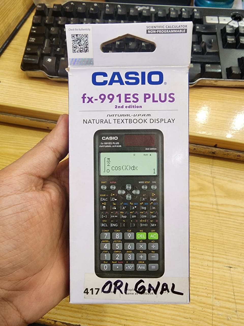 CASIO FX-991ES PLUS 2ND EDITION Calculator Original – Alladin Store