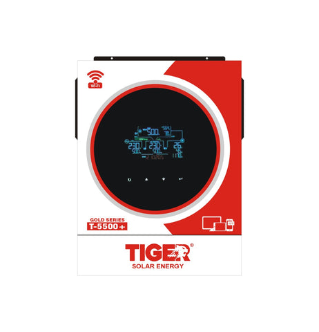 TIGER GOLD SERIES T-5500+4KW Built in Wifi & Dual Output - RGB Lights- Touch Display