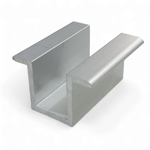 BHS Aluminum U-Type Mid Clamp for Solar Mounting – Premium Finish