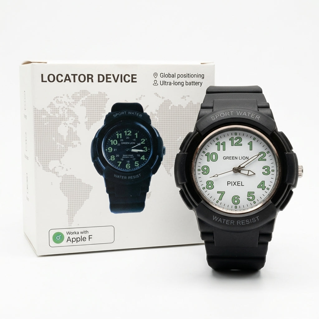 Pixel Smart Locator Watch – GPS Tracking Sports Watch | Water-Resistant Design
