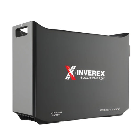 Inverex 12V 200Ah LiFePO4 Lithium Battery IP20 – Smart BMS Solar & Home Backup Battery