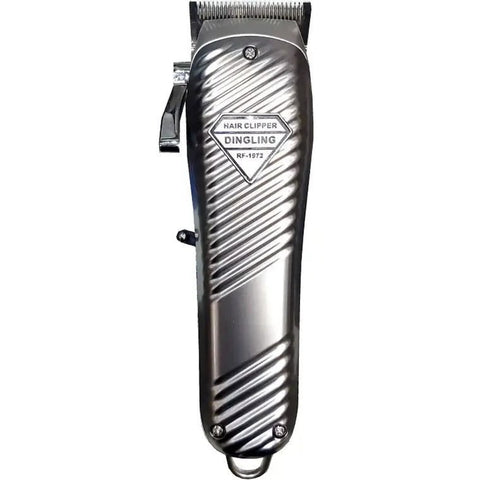 Dingling RF-1972 Professional Hair Clipper – Cordless Rechargeable Barber Trimmer with Stainless Steel Blades