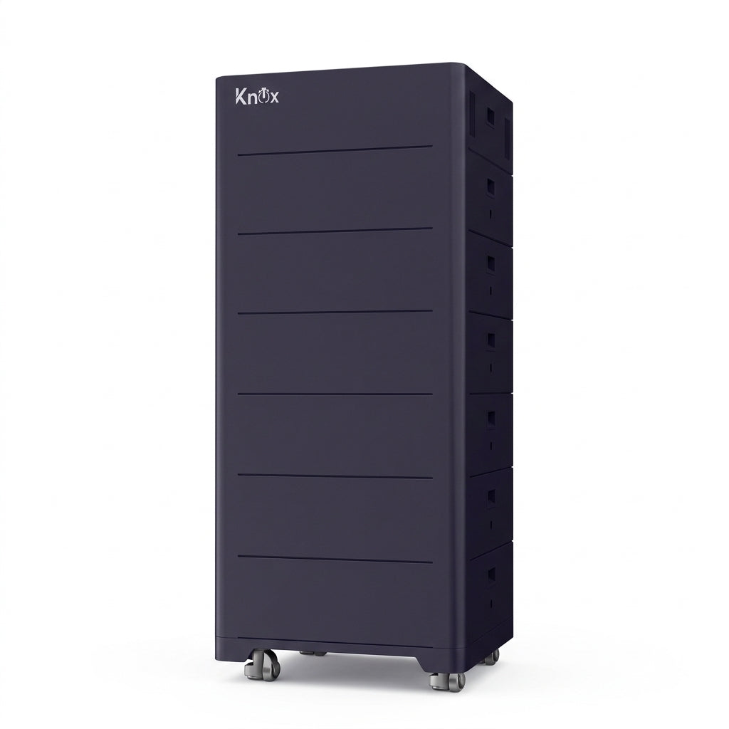 KNOX 31.92kWh High Voltage Lithium Battery – PowerStack 5-HV x 6 with HV Box & Wheel