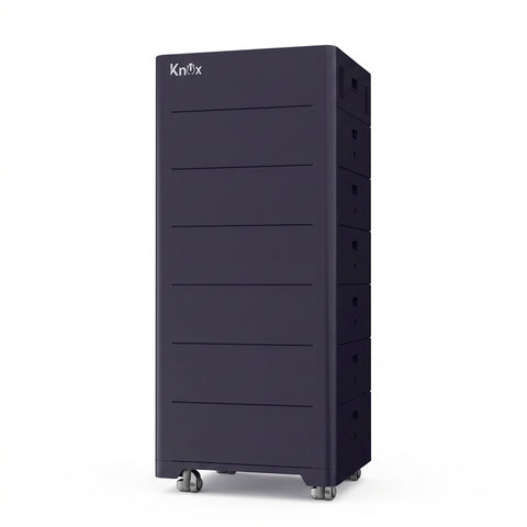KNOX 31.92kWh High Voltage Lithium Battery – PowerStack 5-HV x 6 with HV Box & Wheel