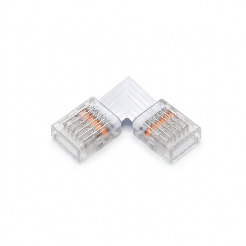 L-Type LED Strip Connector – 90° L Shape Corner Connector
