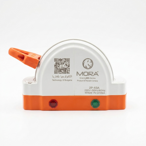 MORA 2P 63A D-Type Manual Changeover Switch