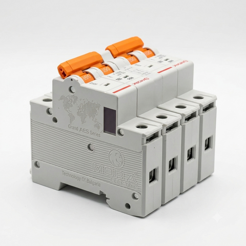 Mora AC 2P+2P MTS Dual power Manual transfer switch Circuit breaker MCB 50HZ/60HZ Change Over