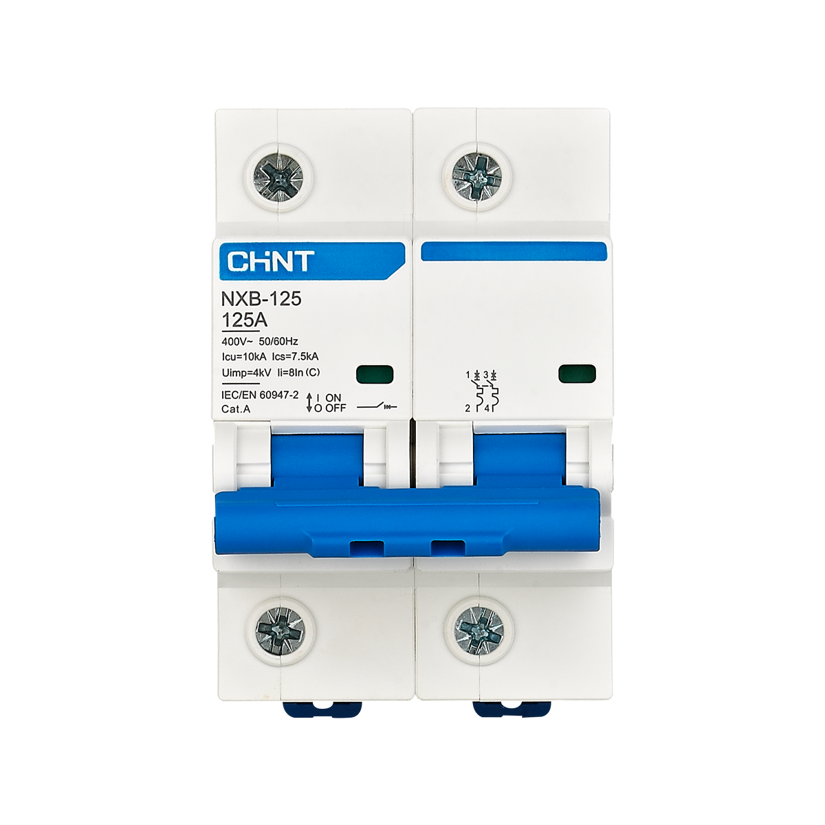 CHINT NXB-125 125A MCB Circuit Breaker – High Breaking Capacity