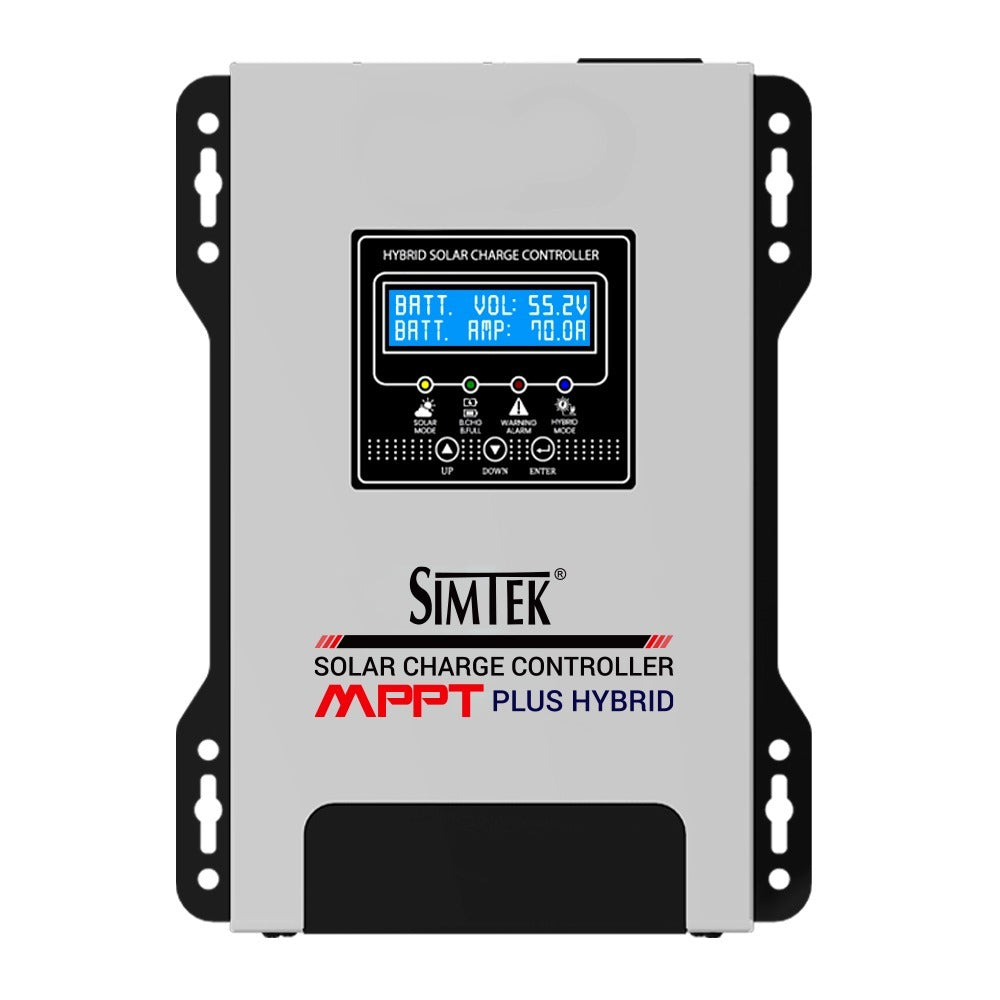 Simtek 70A Hybrid Mppt Plus Solar Charge Controller 48V