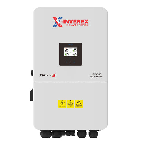 Inverex Nitrox 20 KW - 48 V 5G LV Hybrid Solar inverter (Three phase)