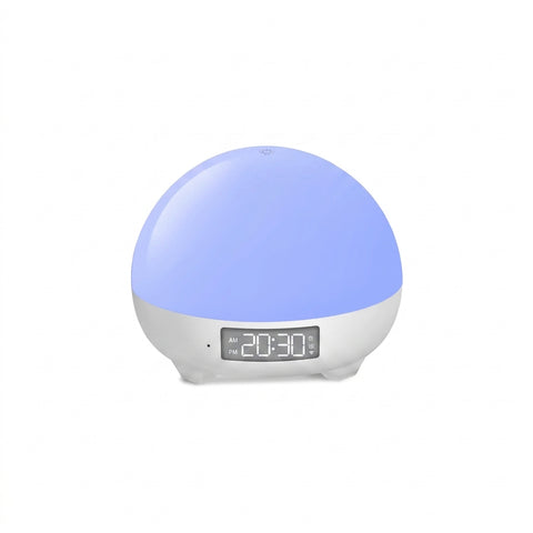 Night Light Lamp with Alarm Clock – Smart RGB WiFi Bedside Lamp