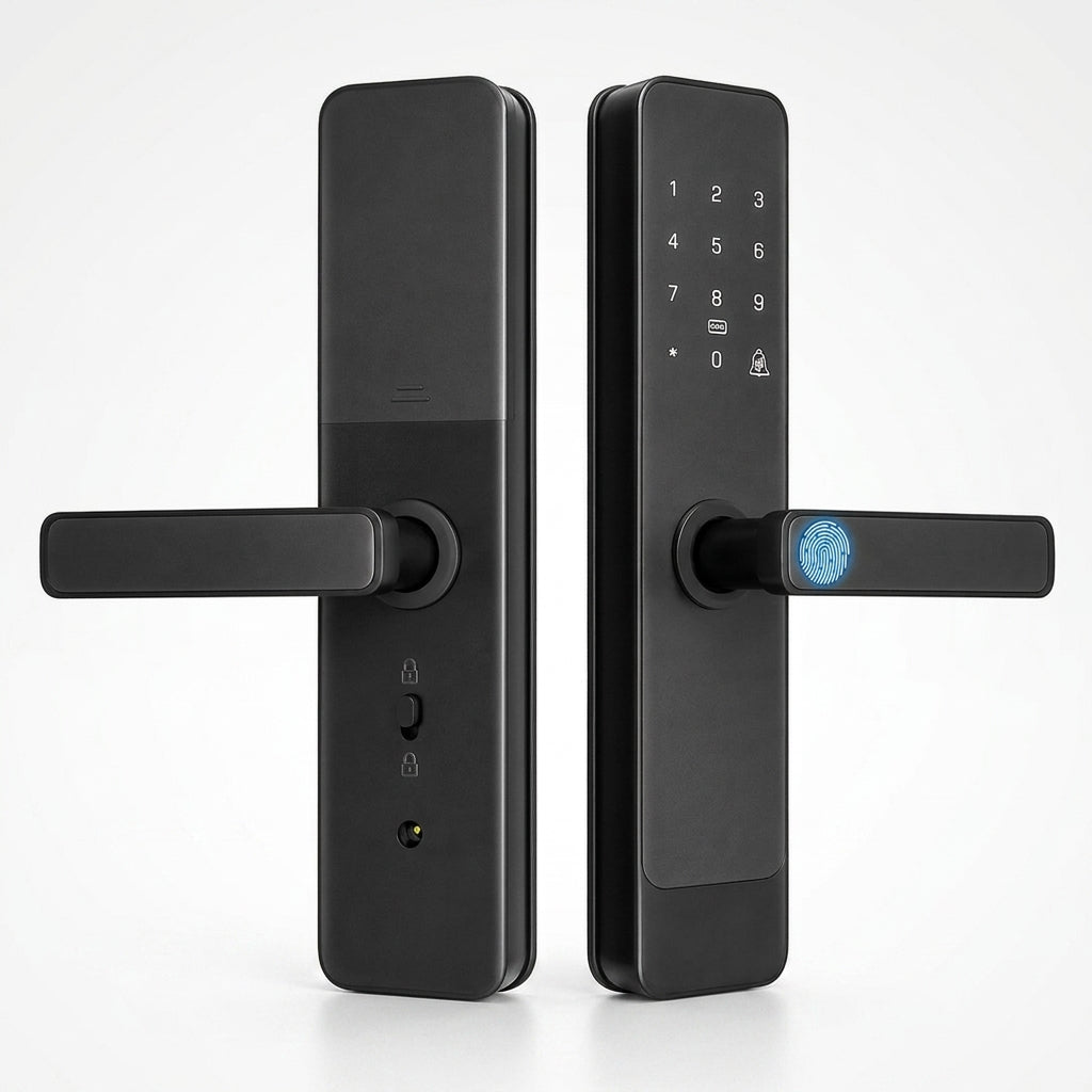 Nova Series Smart Door Lock – Fingerprint, PIN, IC Card & App Control