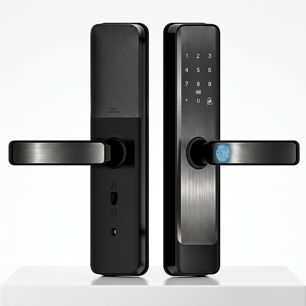 Nova Series Smart Door Lock – Fingerprint, PIN, IC Card & App Control