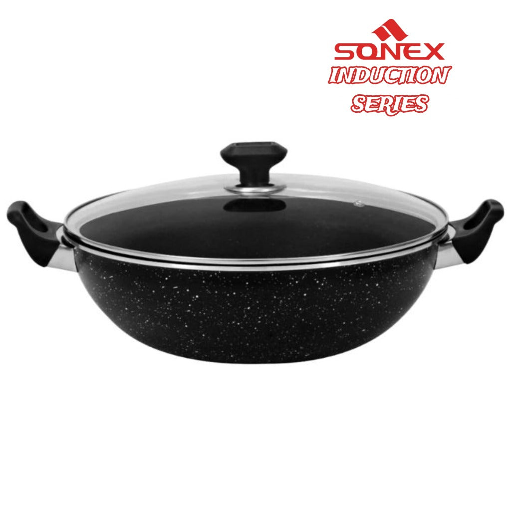 Sonex Induction Series Galaxy Hot Plate ,Sauce Pot,Cassrole,Fry Pan,Cookware With All Non Stick Combo Deal 5 in 1