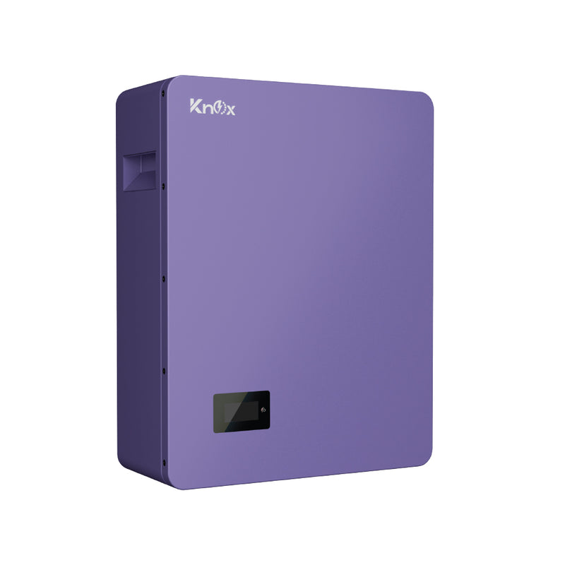 Purple Knox device on a white background