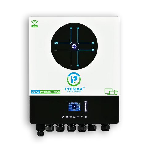 PRIMAX GALAXY DUAL PV12000+ MAX HYBRID SOLAR INVERTER 11KW With 12000W MPPT Solar Charge Controller