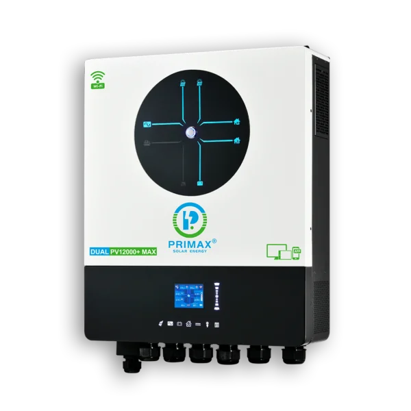 PRIMAX GALAXY DUAL PV12000+ MAX HYBRID SOLAR INVERTER 11KW With 12000W MPPT Solar Charge Controller