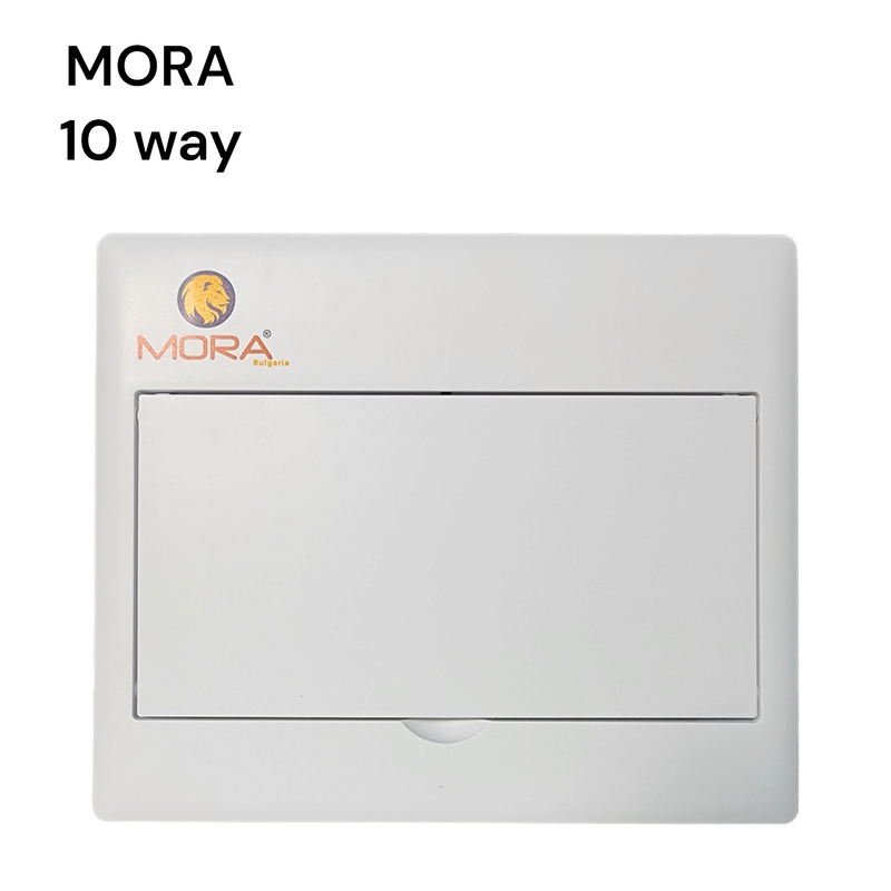 MORA Bulgaria 10 way Distribution Box Metal Base Wall Mounted Design Premium Quality DB
