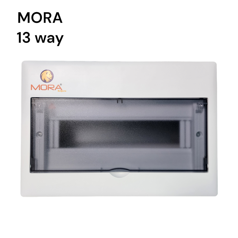 MORA Bulgaria 13 way Distribution Box Metal Base Wall Mounted Design Premium Quality DB