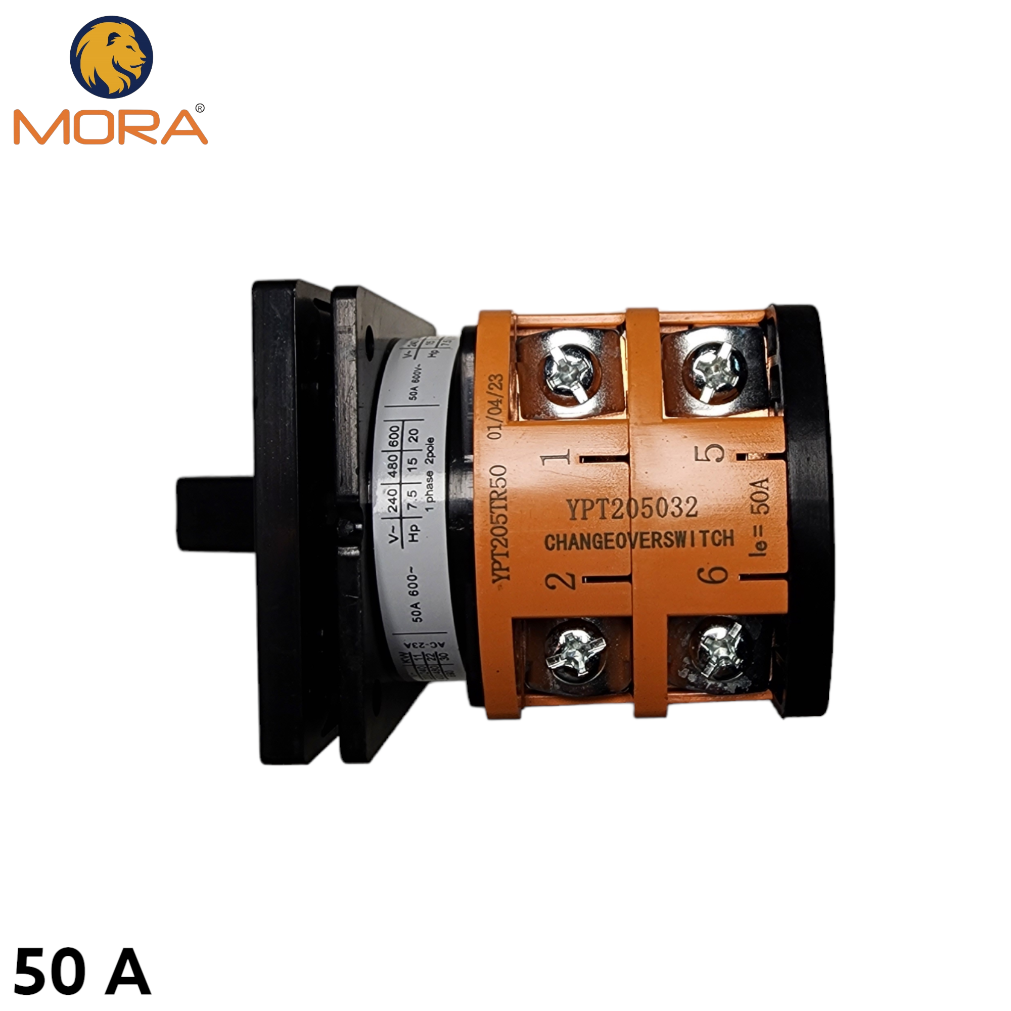 MORA Rotary Changeover 32A, 50A, 75A For Wapda, Solar, Generator