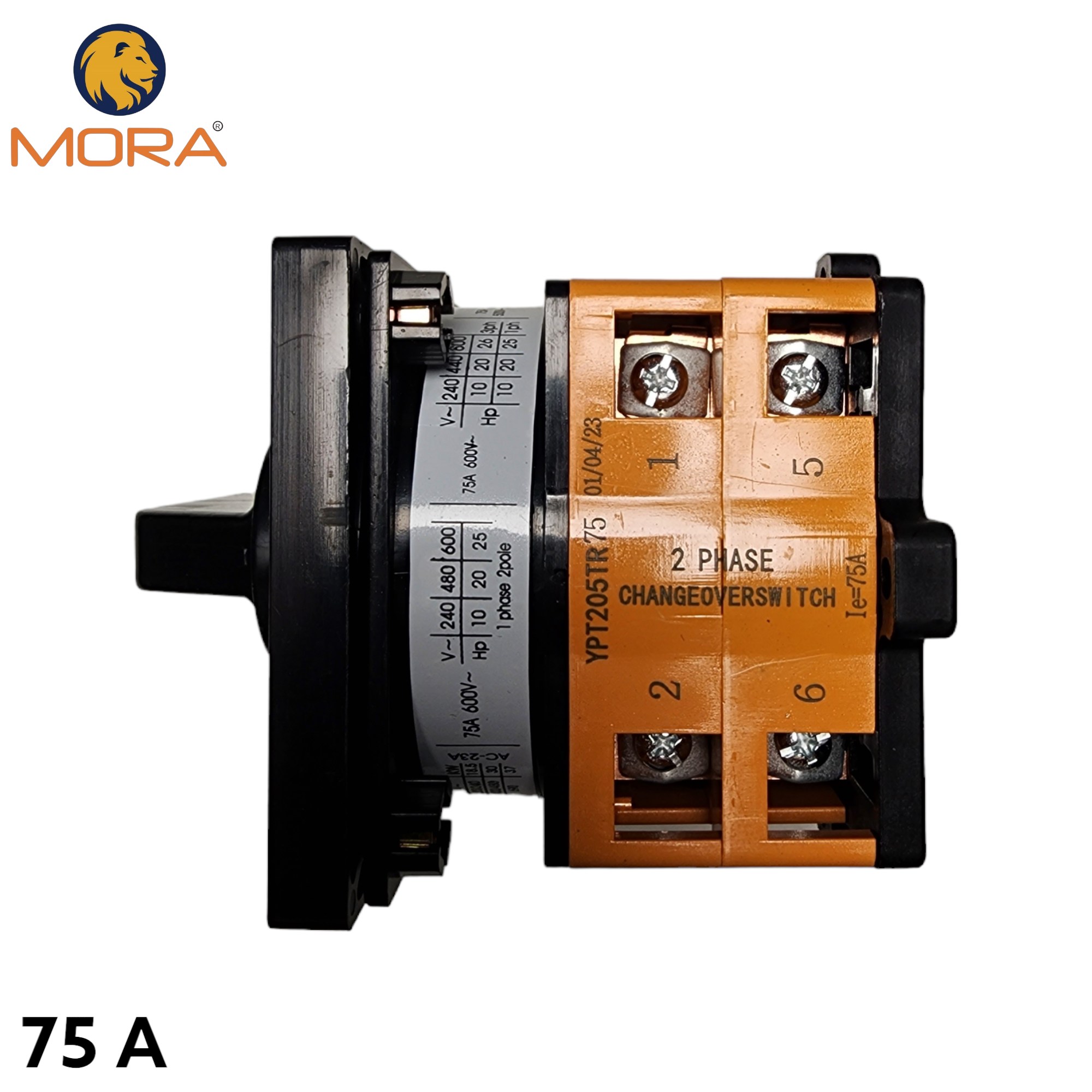 MORA Rotary Changeover 32A, 50A, 75A For Wapda, Solar, Generator