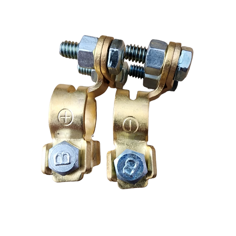 Battery Terminals Copper Material Positive and Negative (1 pair)