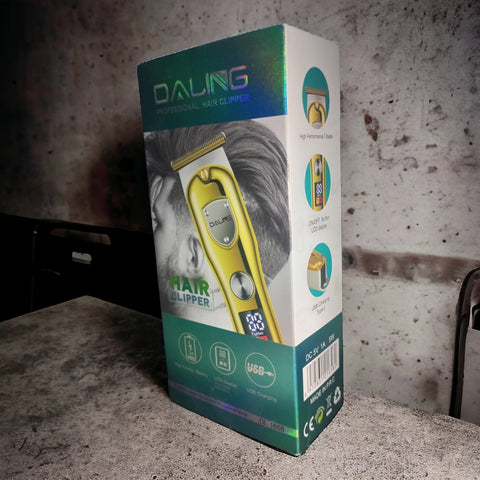 Daling DL1658 Rechargeable Hair Clippers Trimmer With Digital Display