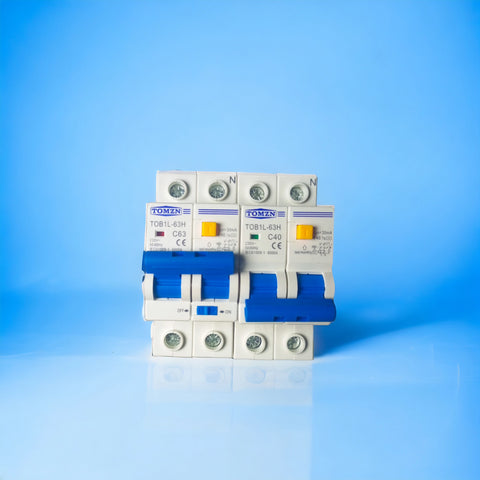 Tomzn 63 Amp RCBO – Reliable Residual Current Circuit Breaker with Overcurrent & Leakage Protection