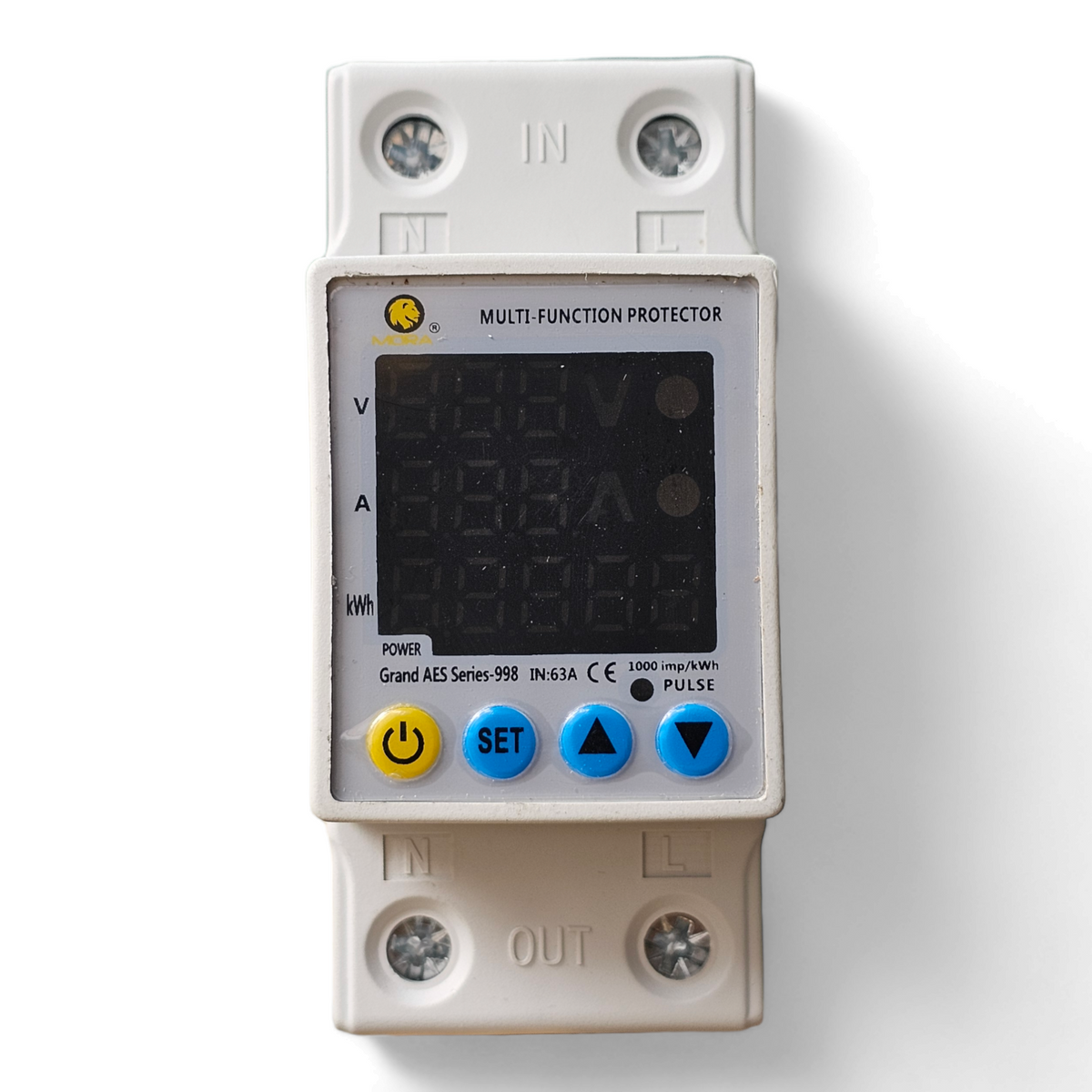 Mora 3in1 voltage protector Over and Under Voltage Protective Device with Kwh meter