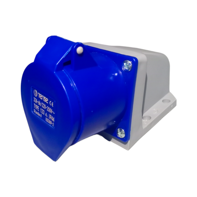 Tense Weather Proof IP44 Socket & Plug  Female 16A/32A 3Pin