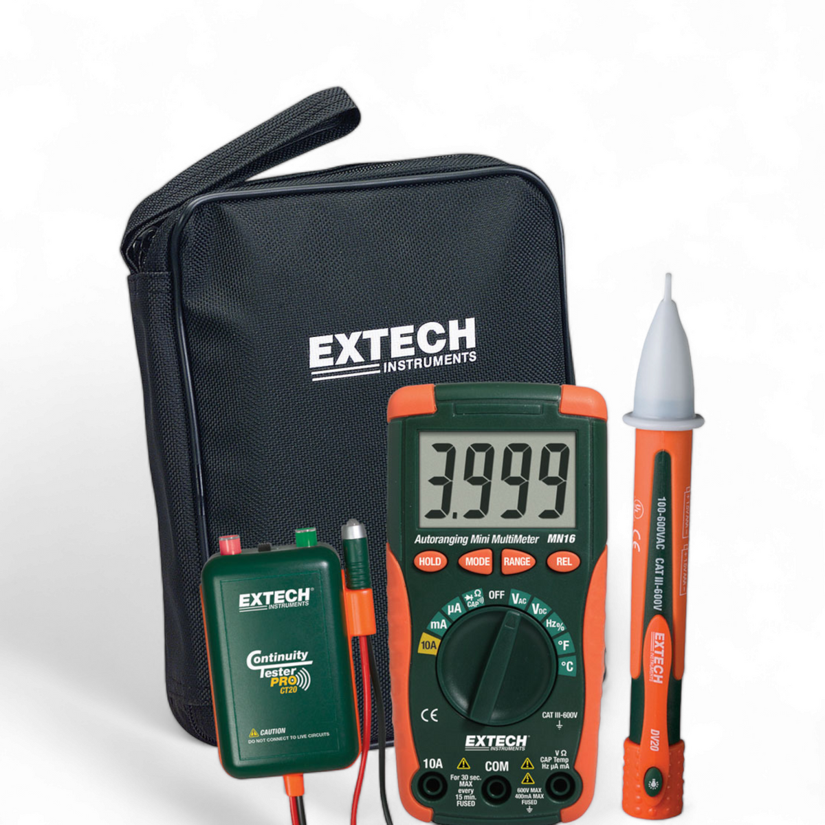 Extech ET16 Receptacle Tester | Batter Fly