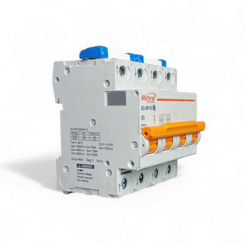 Mora 4P 1000V 63A DC Circuit Breaker