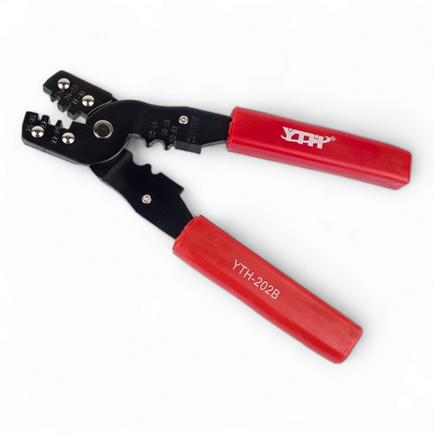 YTH-202b Multi-Tool Portable Cable Crimper tool (10-22) for Non-Insulated Terminals with Cutter