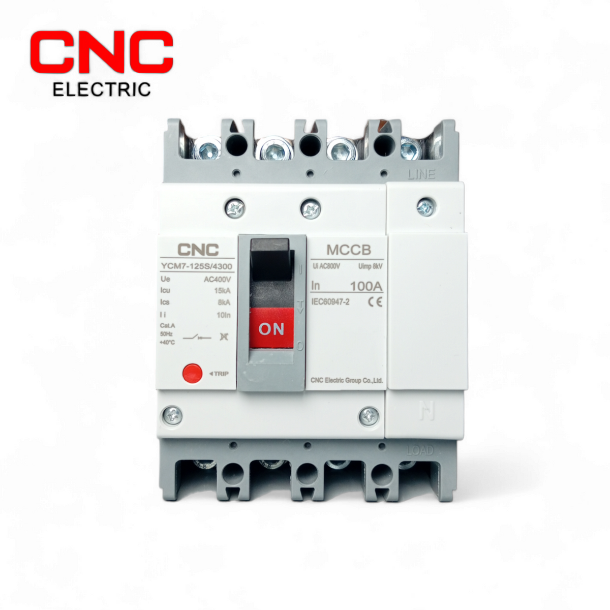 CNC YCM7-125  100A MCCB Three Phase AC  Breaker