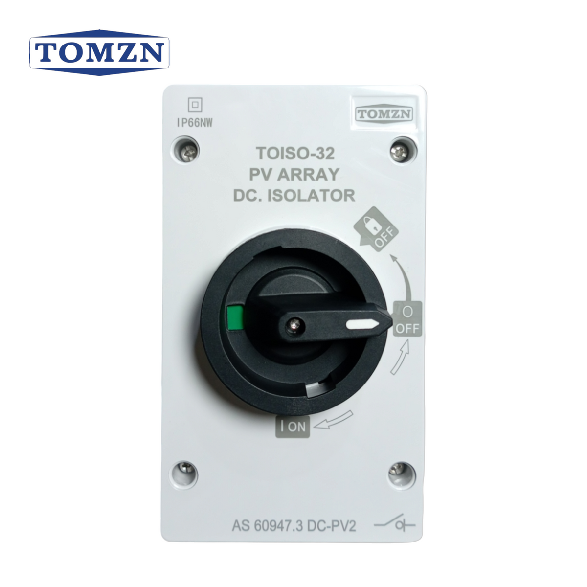 Tomzn TOISO-32 Solar PV Array DC Isolator Switch IP66  Isolator Disconnect Switch