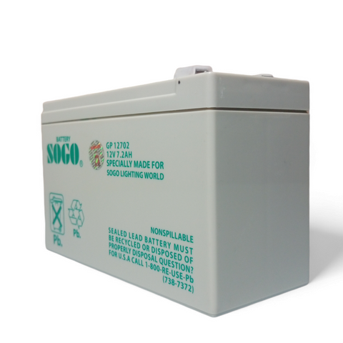 SOGO Rechargeable Dry Battery 12V 7.2A