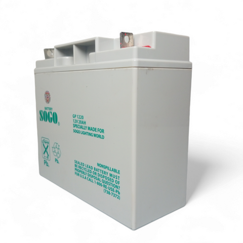 SOGO Rechargeable Dry Battery 12V 20A