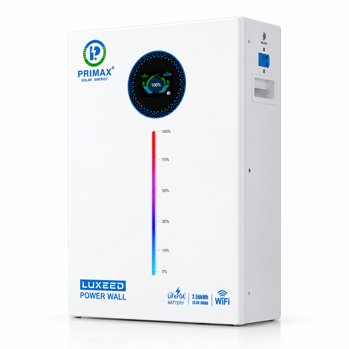 Primax Neutron Box 5.12kWh 51.2V 100Ah LiFePO₄ Lithium Battery