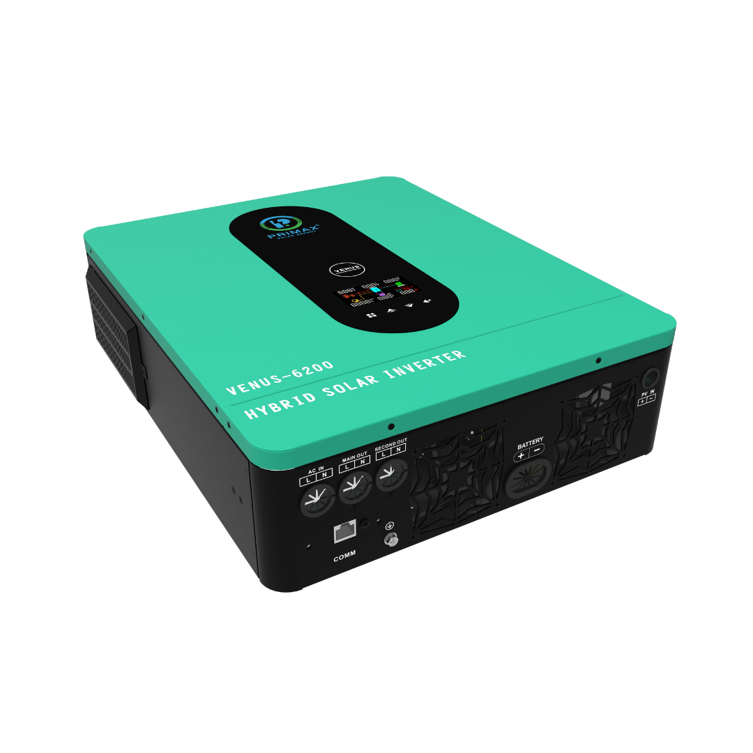 PRIMAX VENUS 6200 Hybrid Solar Inverter Dual Output 6.2KW 48V MPPT ...