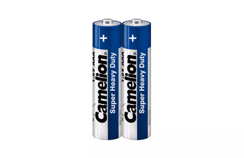 Camelion Super Heavy Duty 1.5V Batteries – AAA (Pack of 2)