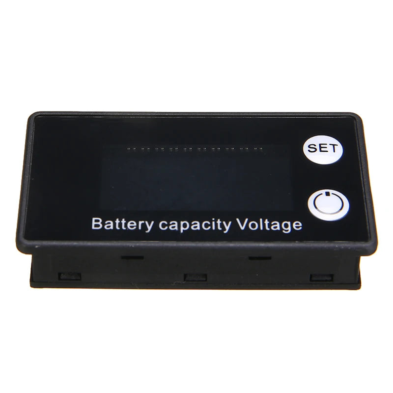 Digital Battery Capacity Indicator DC 8V-100V Voltmeter Voltage Gauge 12V 24V 48V 72V