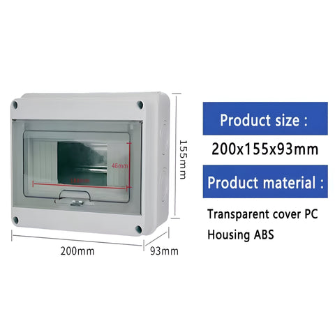 Dp Box Plastic Dp box IP65 Power Distribution Box Waterproof – Electrical Box ...