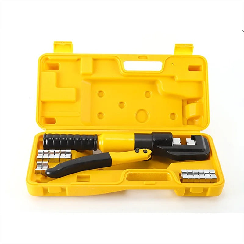 YTH YQK-70 Hydraulic Crimping Tool – 4–70mm² Range | 80kN Force | 8 Hexagonal Dies | Compact Heavy-Duty Crimper