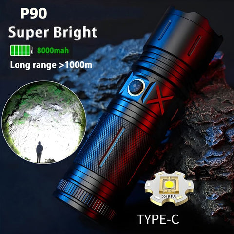 Ruilang RL-W409 High Power Telescopic Rechargeable Super FlashLight