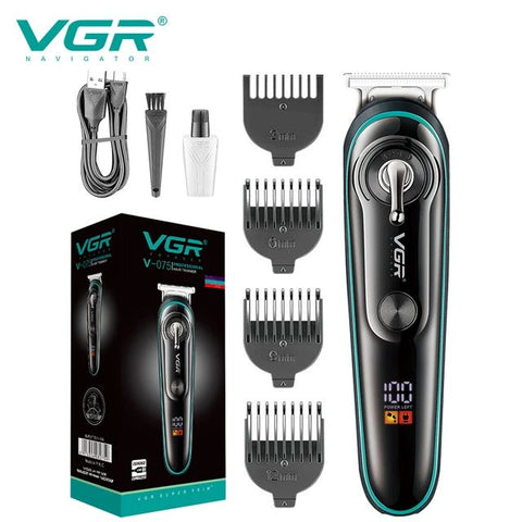 VGR V-075 Professtional Precision T-Blade Hair Rechargeble Trimmer