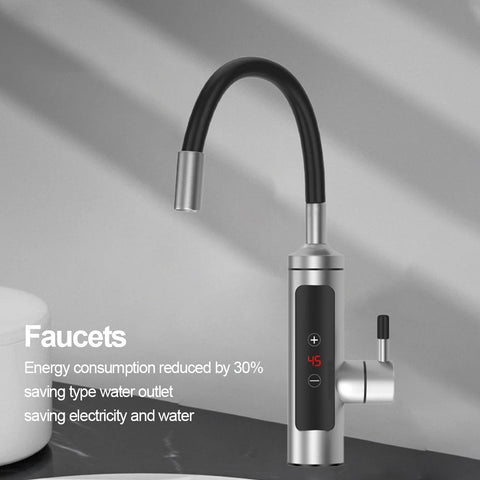 Sogo JPN-3002 Instant Electric Water Heating Tap With Temprature Controle | 3000W Fast Heat Faucet | Shock-Proof & Anti-Explosion | IPX4 Rated