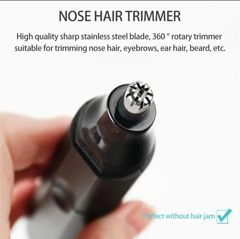 Daling DL-7106 Ear & Nose Hair Trimmer Painless & Rechargeable